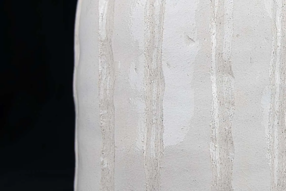 Vaso a righe bianche - immagine 3