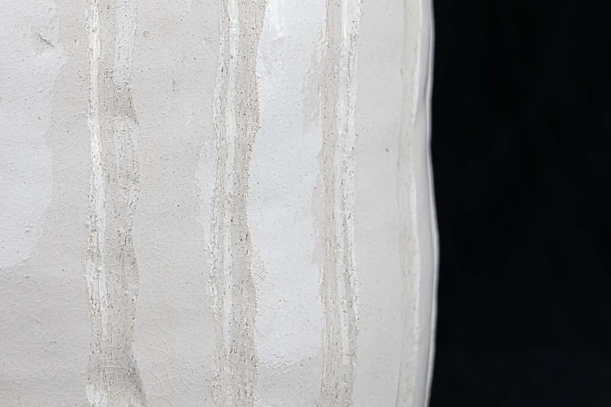 Vaso a righe bianche - immagine 4