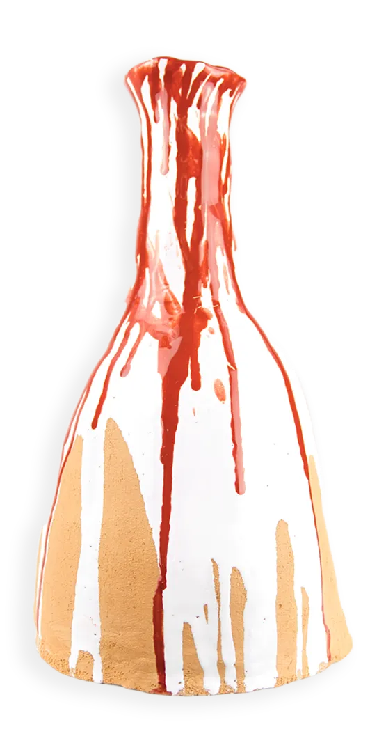 Vaso colature rosse