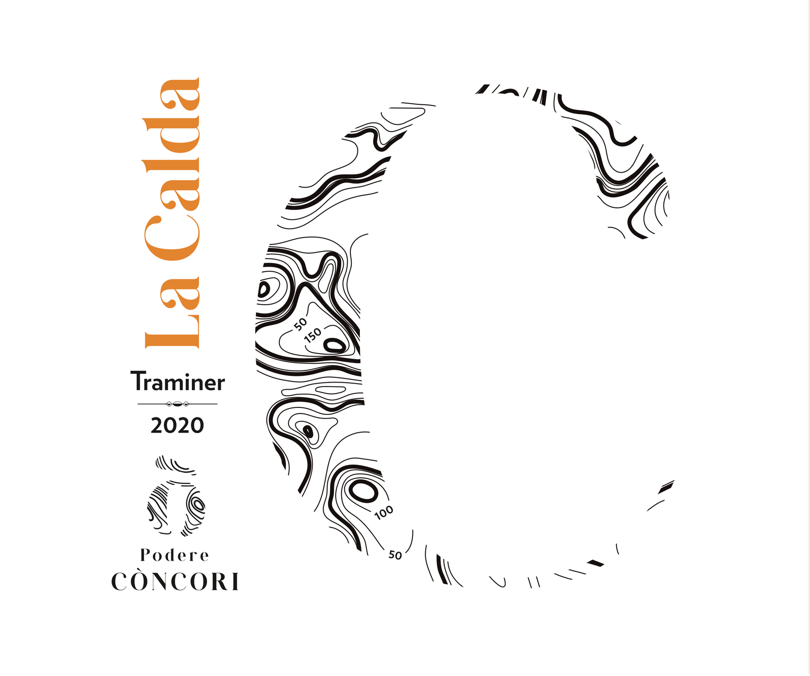 La Calda orange riserva Gëwurztraminer 0,75cl IGT BIO 2020